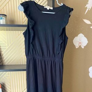 Never worn, ruffle tiered midi dress!